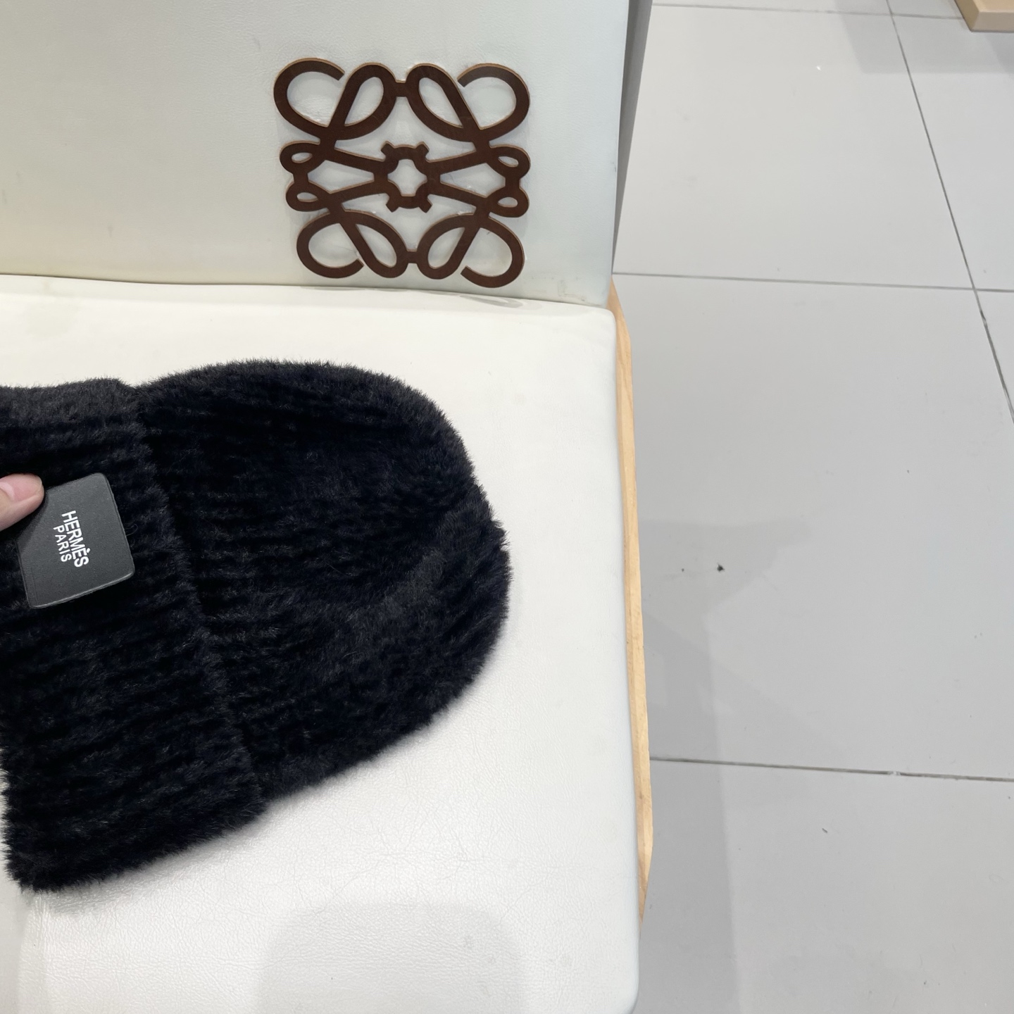 爱马仕HERMES针织毛线帽