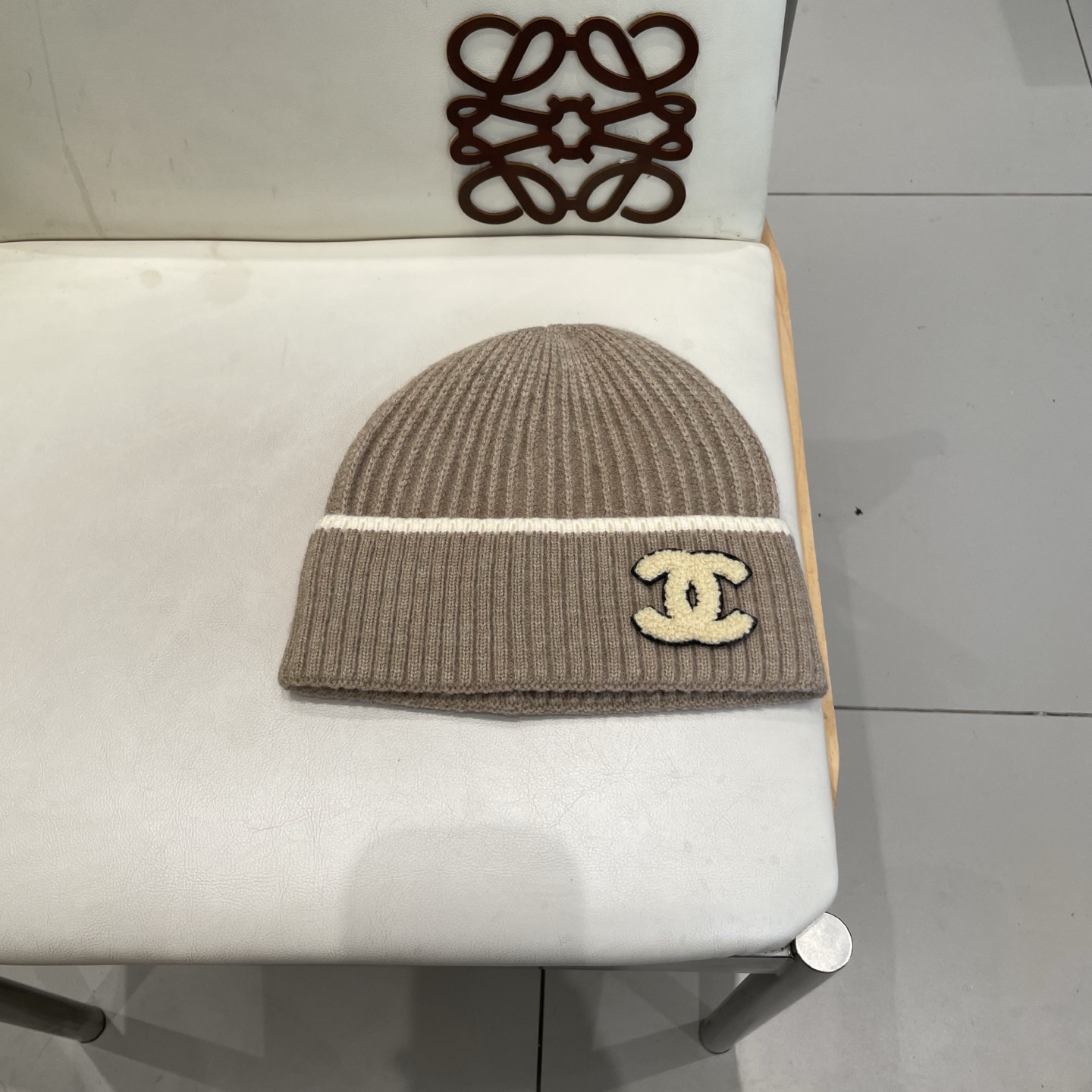 Chanel香奈儿新款羊毛帽 男女通用毛线帽，秋冬冷帽