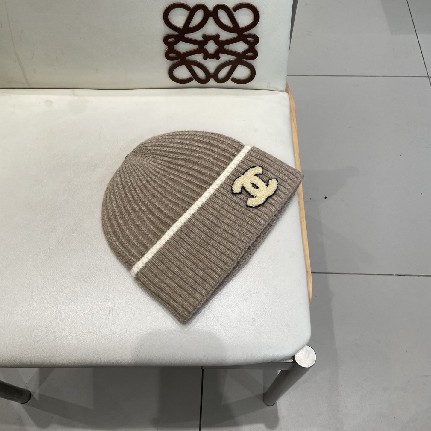 Chanel香奈儿新款羊毛帽 男女通用毛线帽，秋冬冷帽