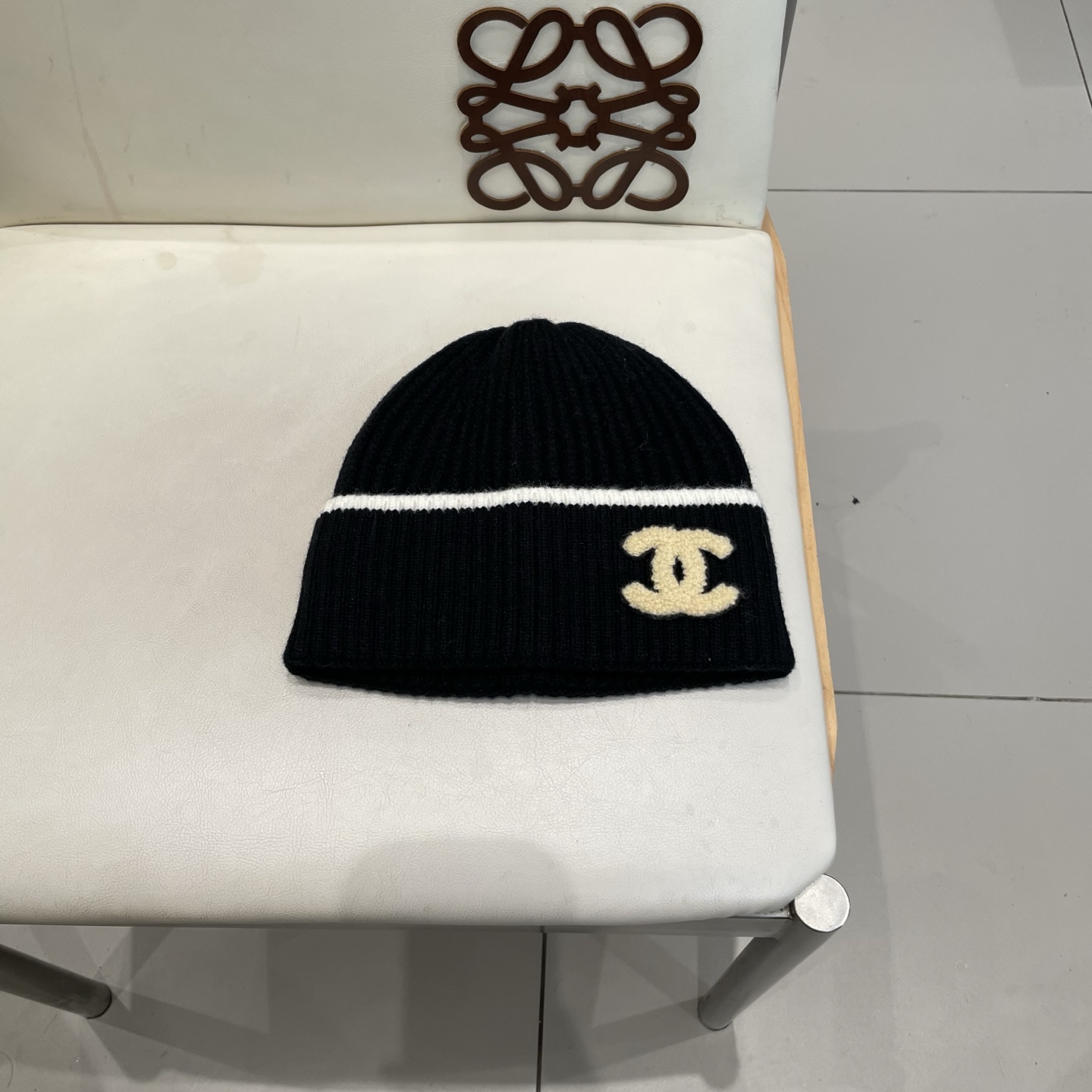 Chanel香奈儿新款羊毛帽 男女通用毛线帽，秋冬冷帽
