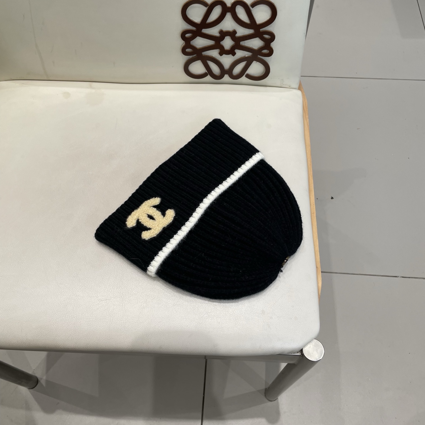 Chanel香奈儿新款羊毛帽 男女通用毛线帽，秋冬冷帽