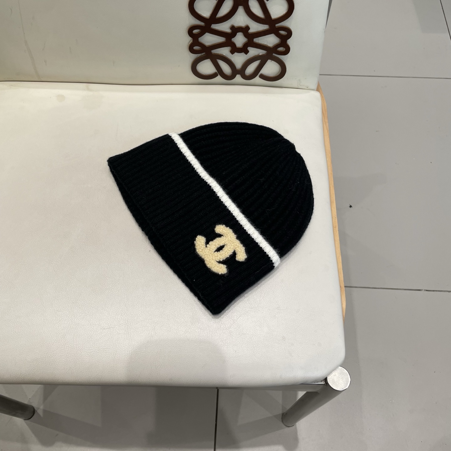 Chanel香奈儿新款羊毛帽 男女通用毛线帽，秋冬冷帽