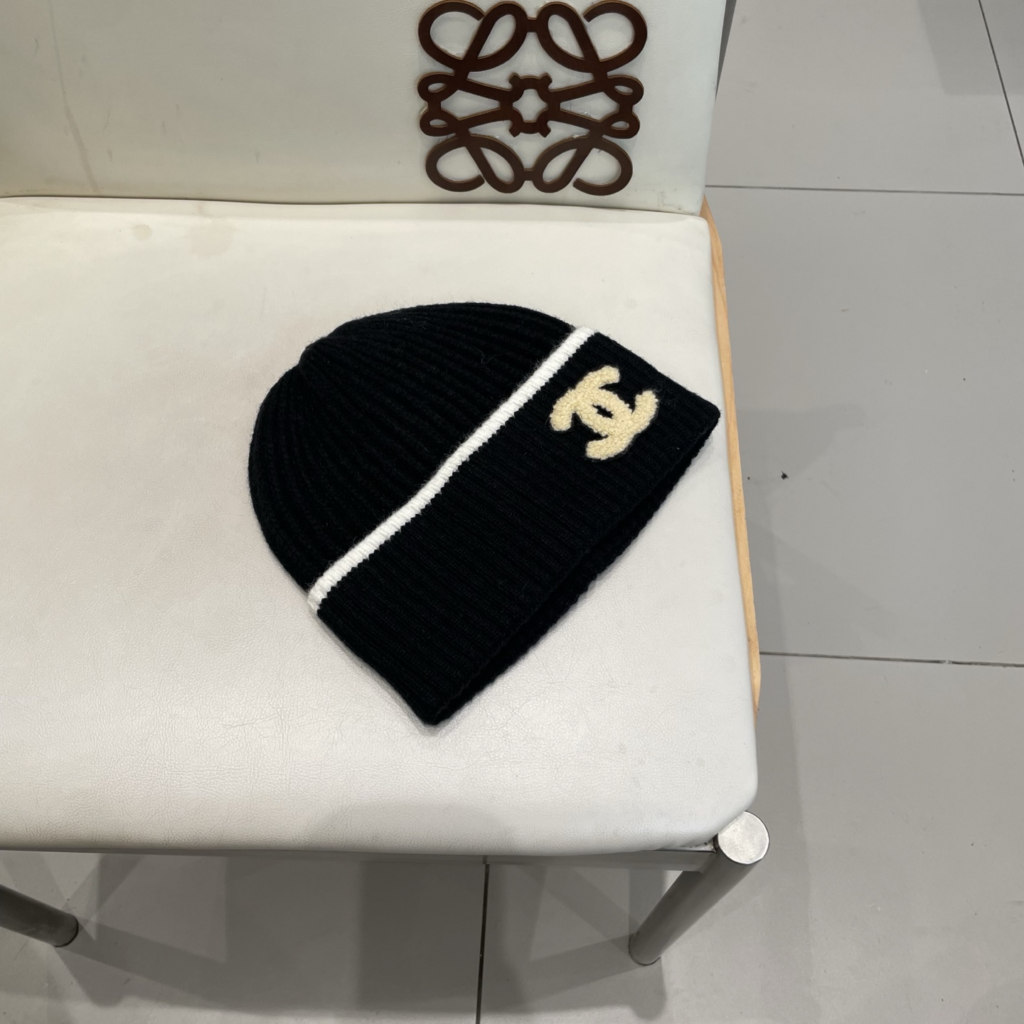 Chanel香奈儿新款羊毛帽 男女通用毛线帽，秋冬冷帽