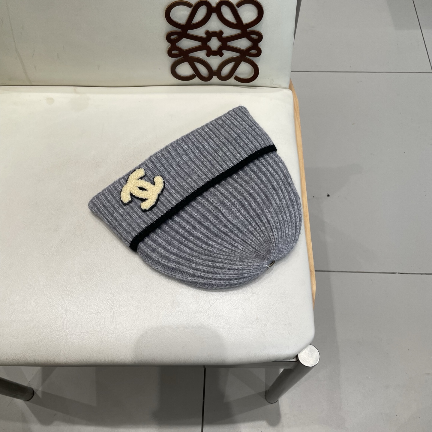 Chanel香奈儿新款羊毛帽 男女通用毛线帽，秋冬冷帽