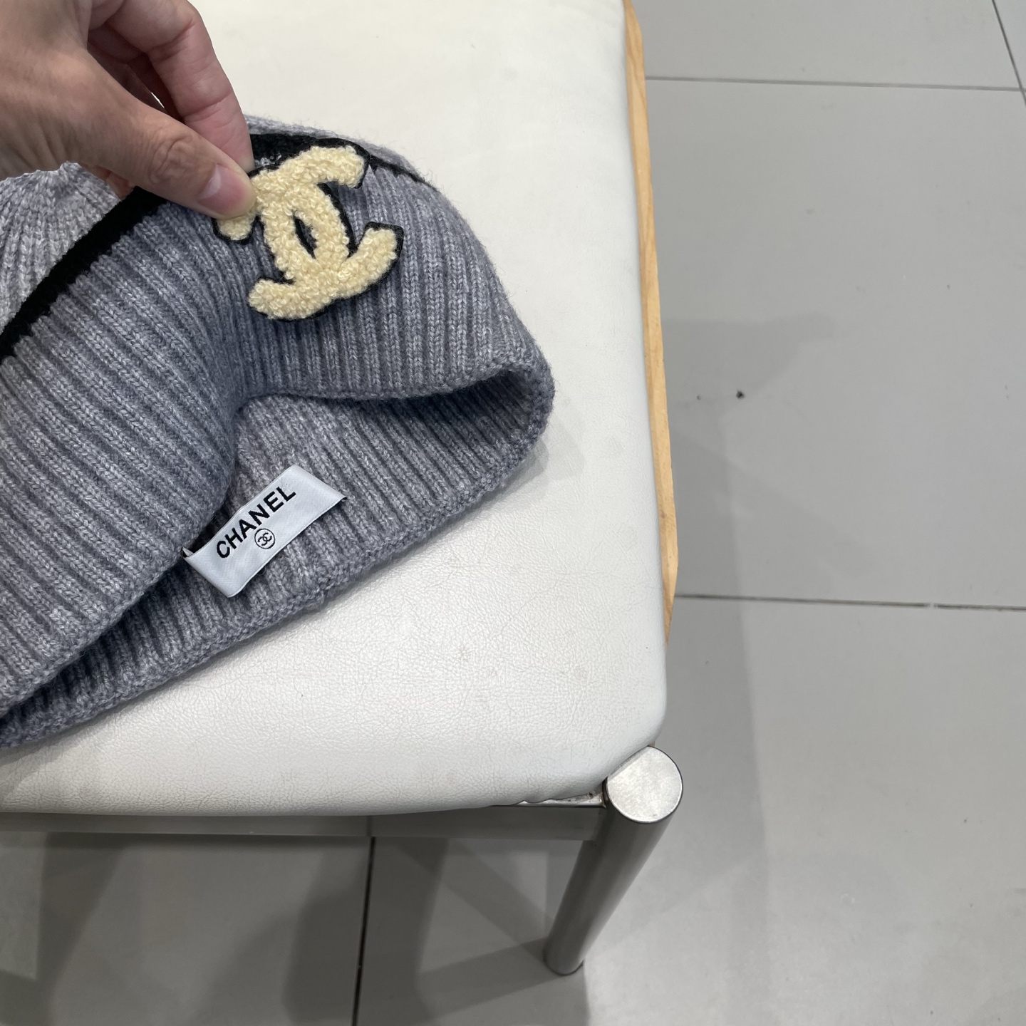 Chanel香奈儿新款羊毛帽 男女通用毛线帽，秋冬冷帽