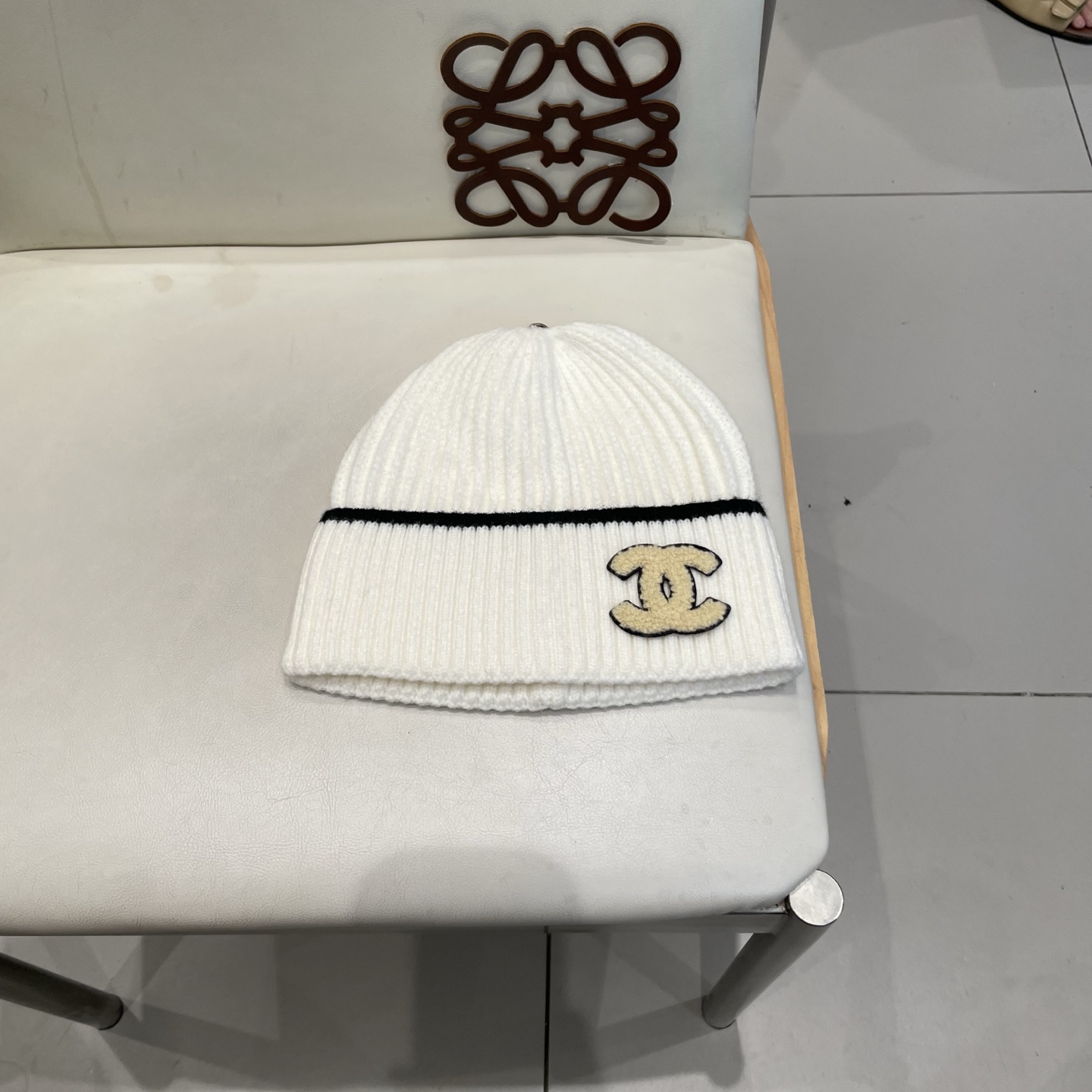 Chanel香奈儿新款羊毛帽 男女通用毛线帽，秋冬冷帽