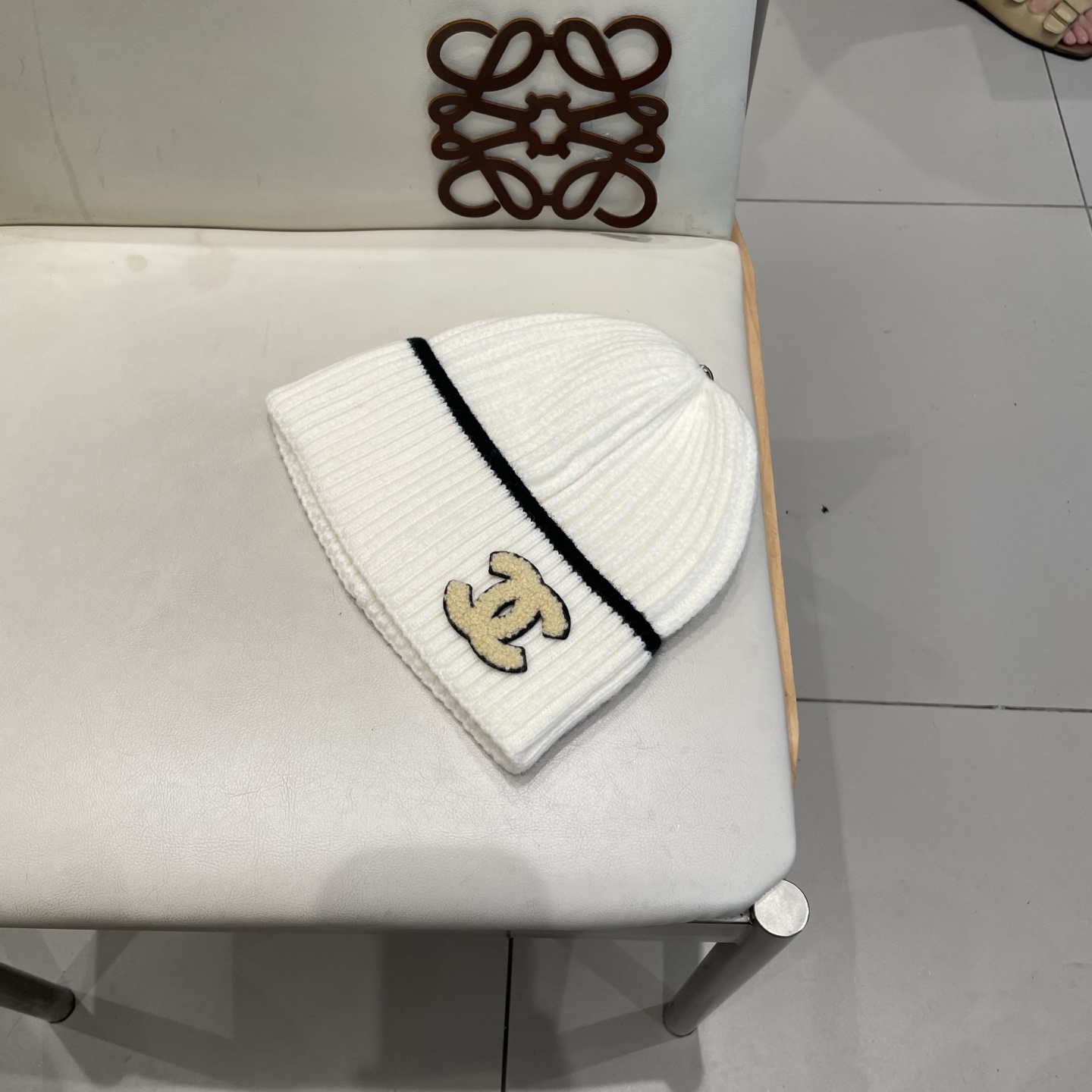 Chanel香奈儿新款羊毛帽 男女通用毛线帽，秋冬冷帽