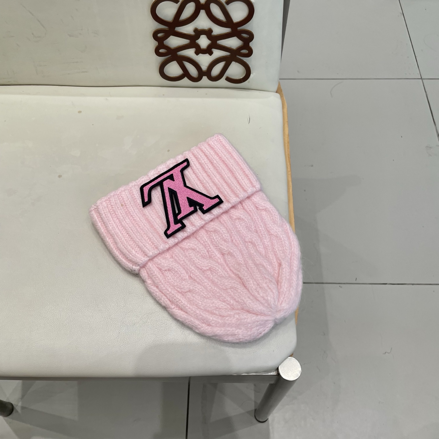 Lv路易斯针织毛线帽