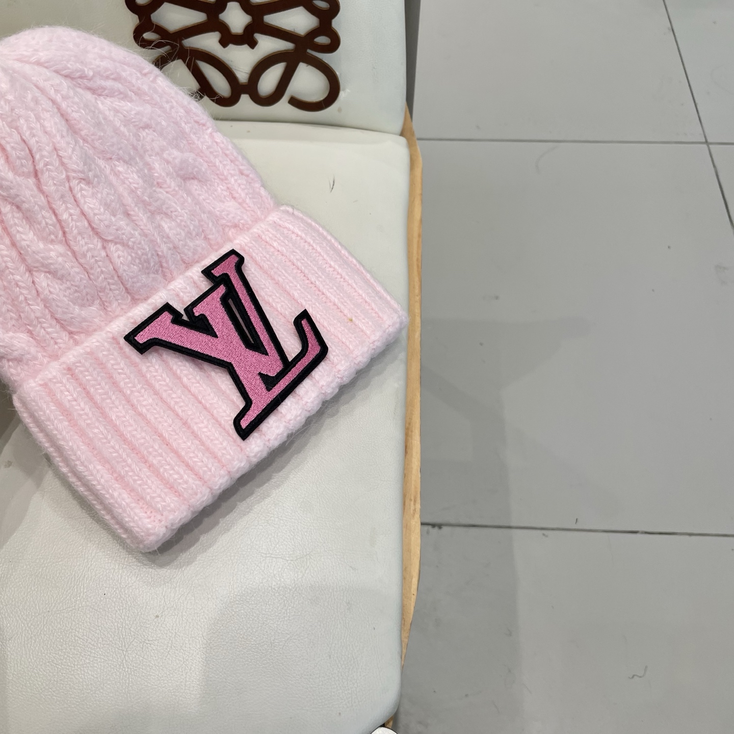 Lv路易斯针织毛线帽