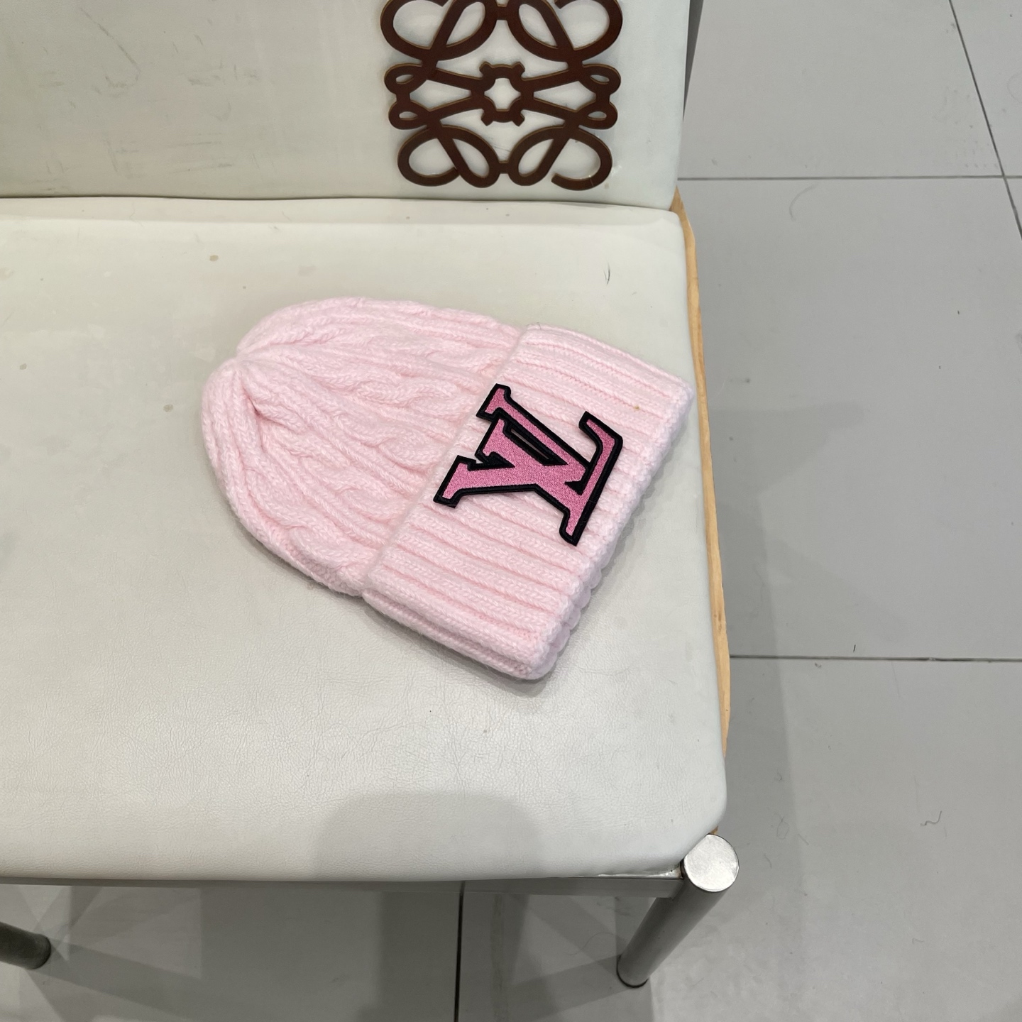 Lv路易斯针织毛线帽