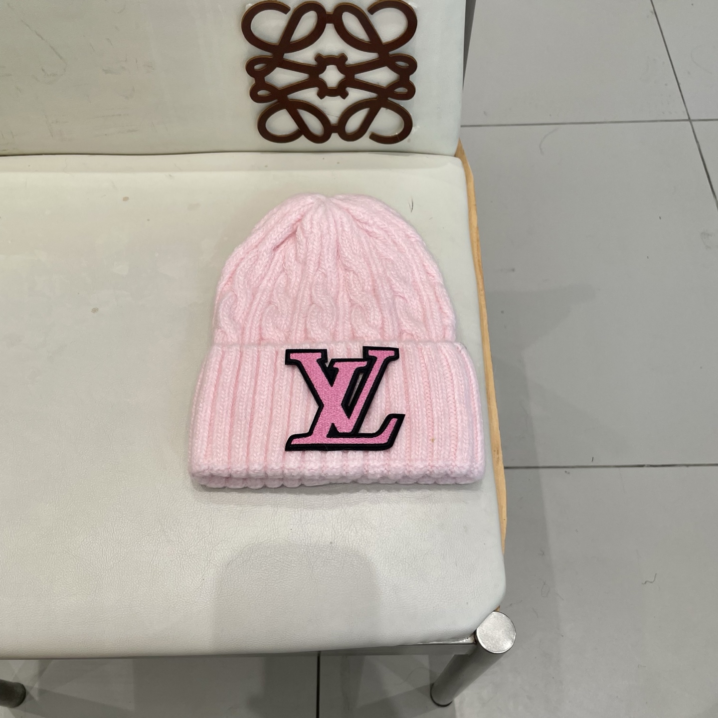 Lv路易斯针织毛线帽