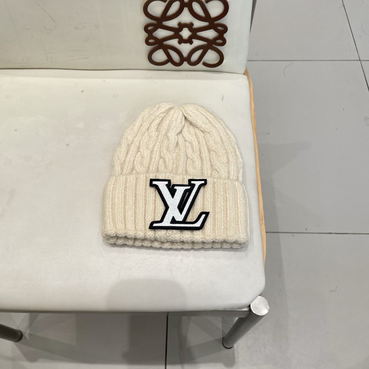 Lv路易斯针织毛线帽