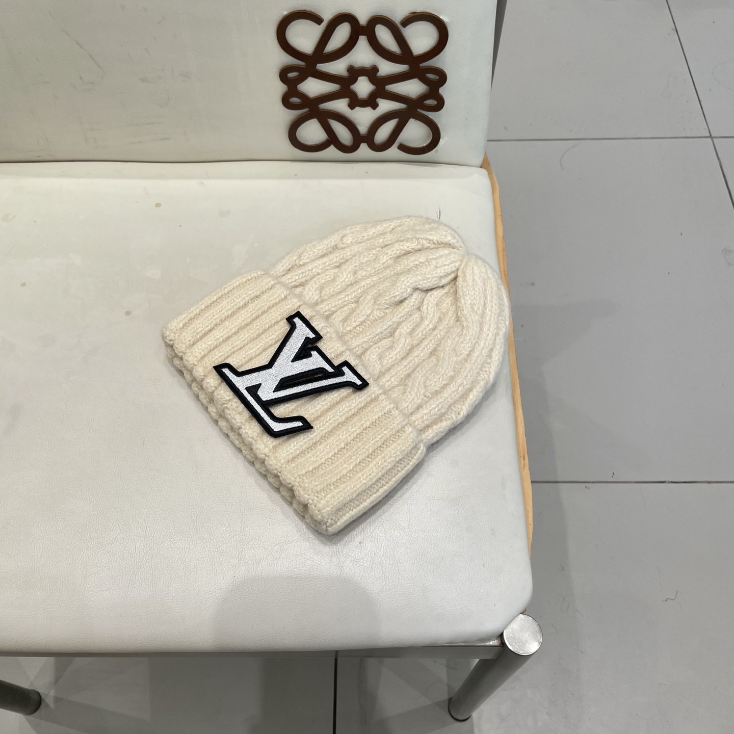 Lv路易斯针织毛线帽