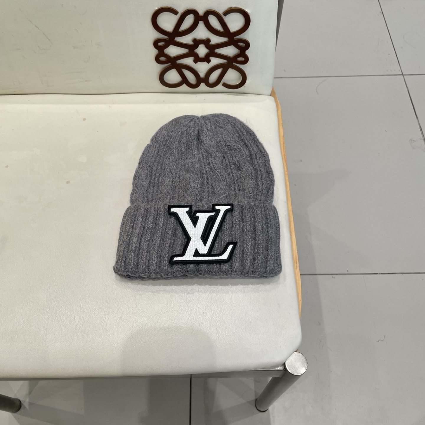 Lv路易斯针织毛线帽