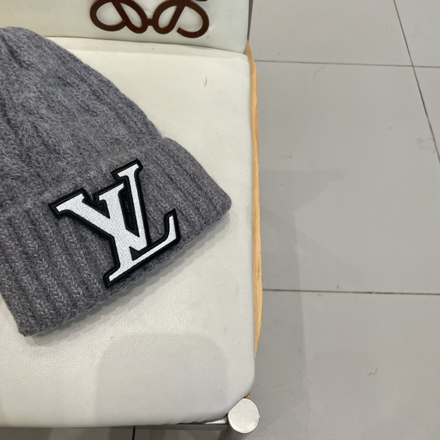 Lv路易斯针织毛线帽