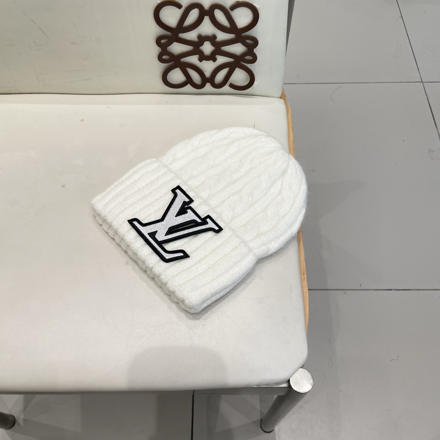 Lv路易斯针织毛线帽