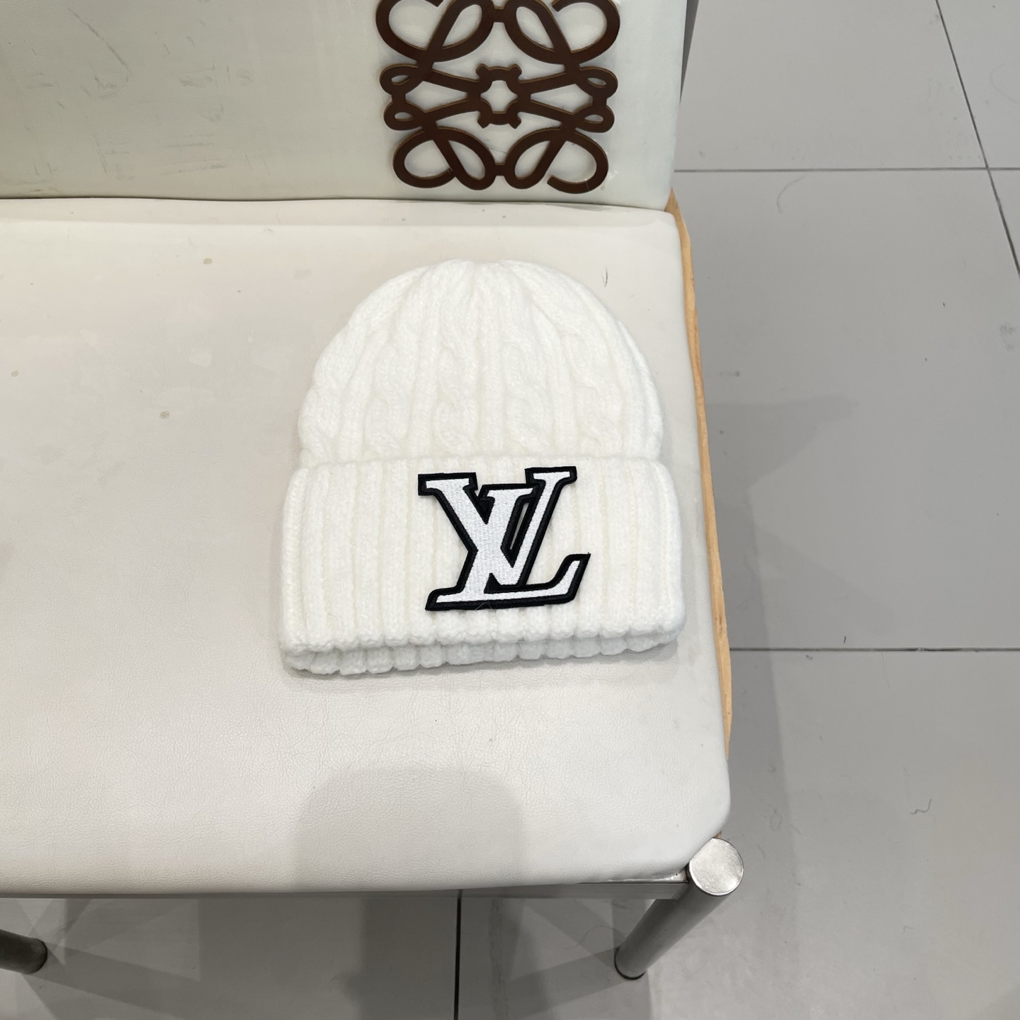 Lv路易斯针织毛线帽