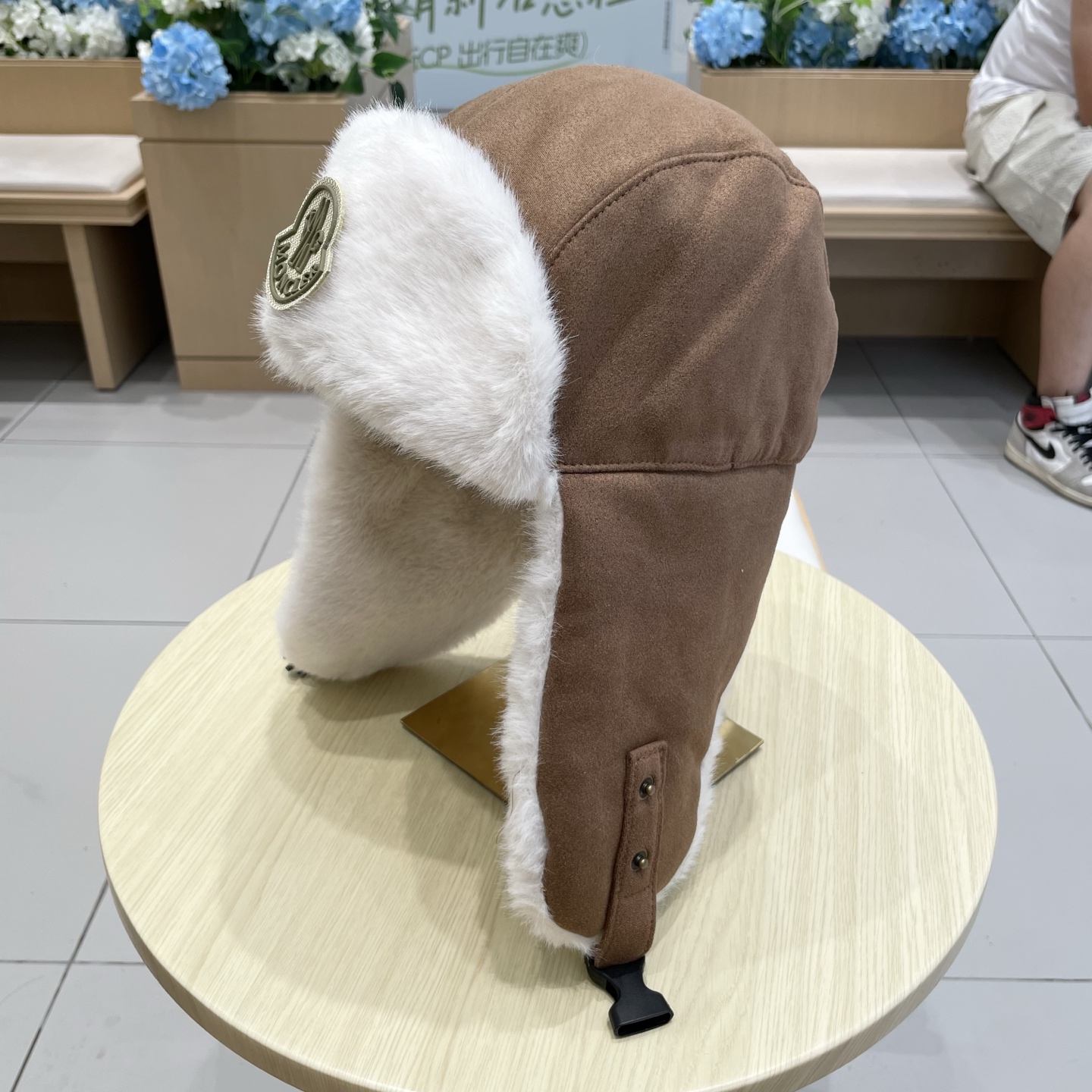 蒙口Moncler盟可睐东北防寒帽子女冬季加绒加厚棉帽户外骑行电动车保暖雪地雷锋帽男