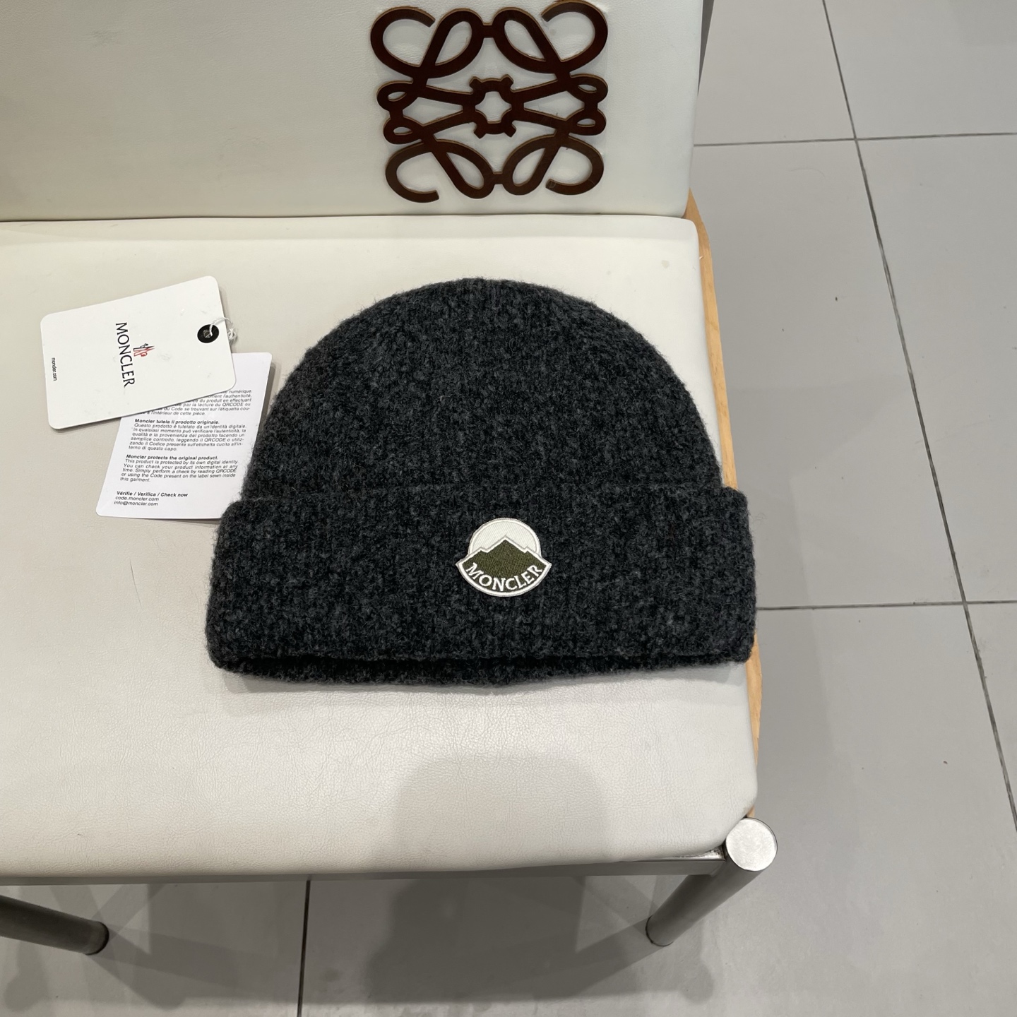 chanel香奈儿针织毛线帽大头围软糯帽女秋冬保暖针织帽情侣冷帽