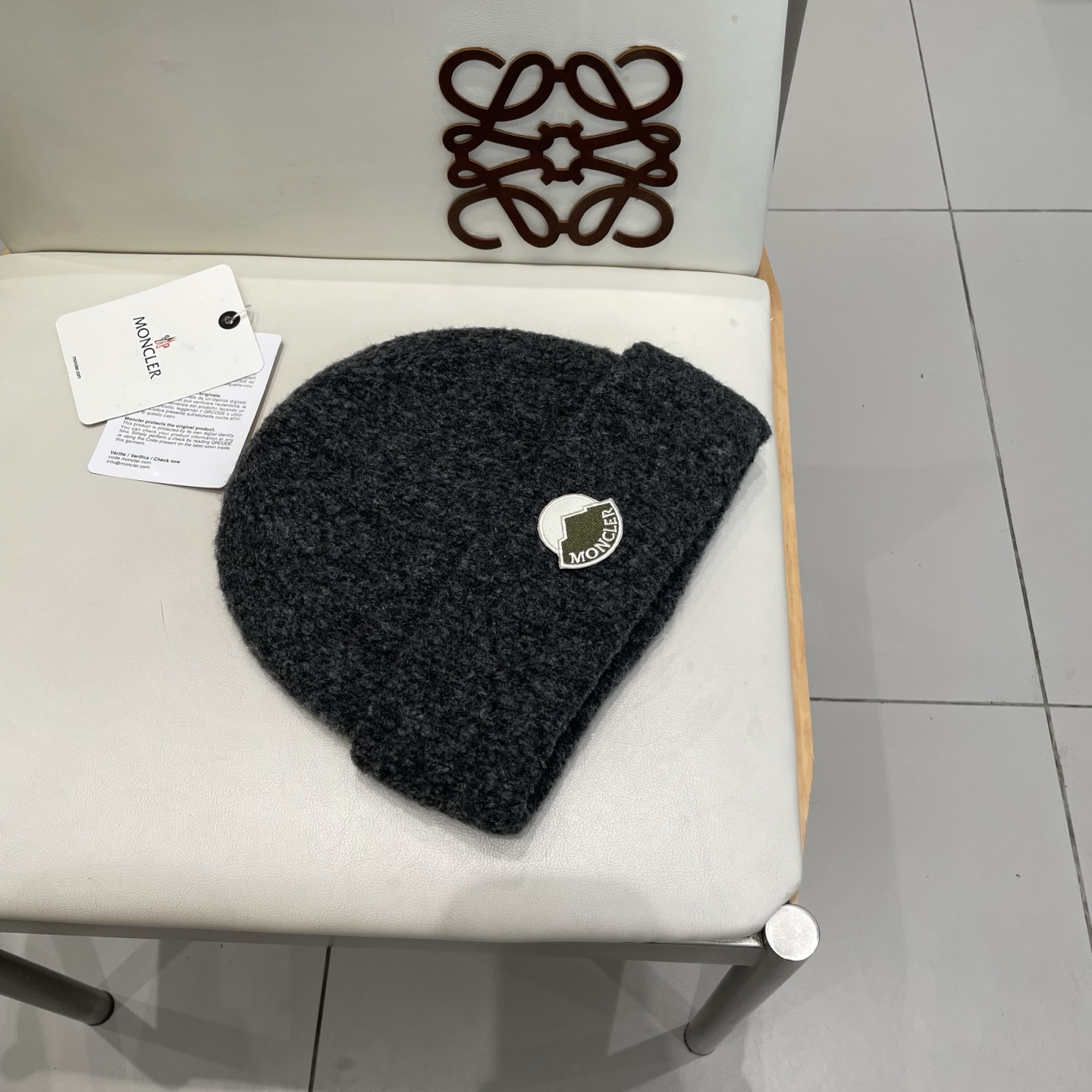 chanel香奈儿针织毛线帽大头围软糯帽女秋冬保暖针织帽情侣冷帽