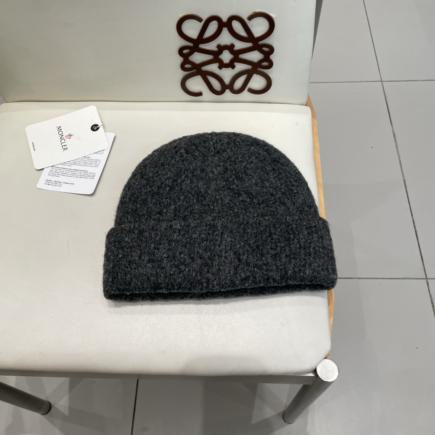 chanel香奈儿针织毛线帽大头围软糯帽女秋冬保暖针织帽情侣冷帽