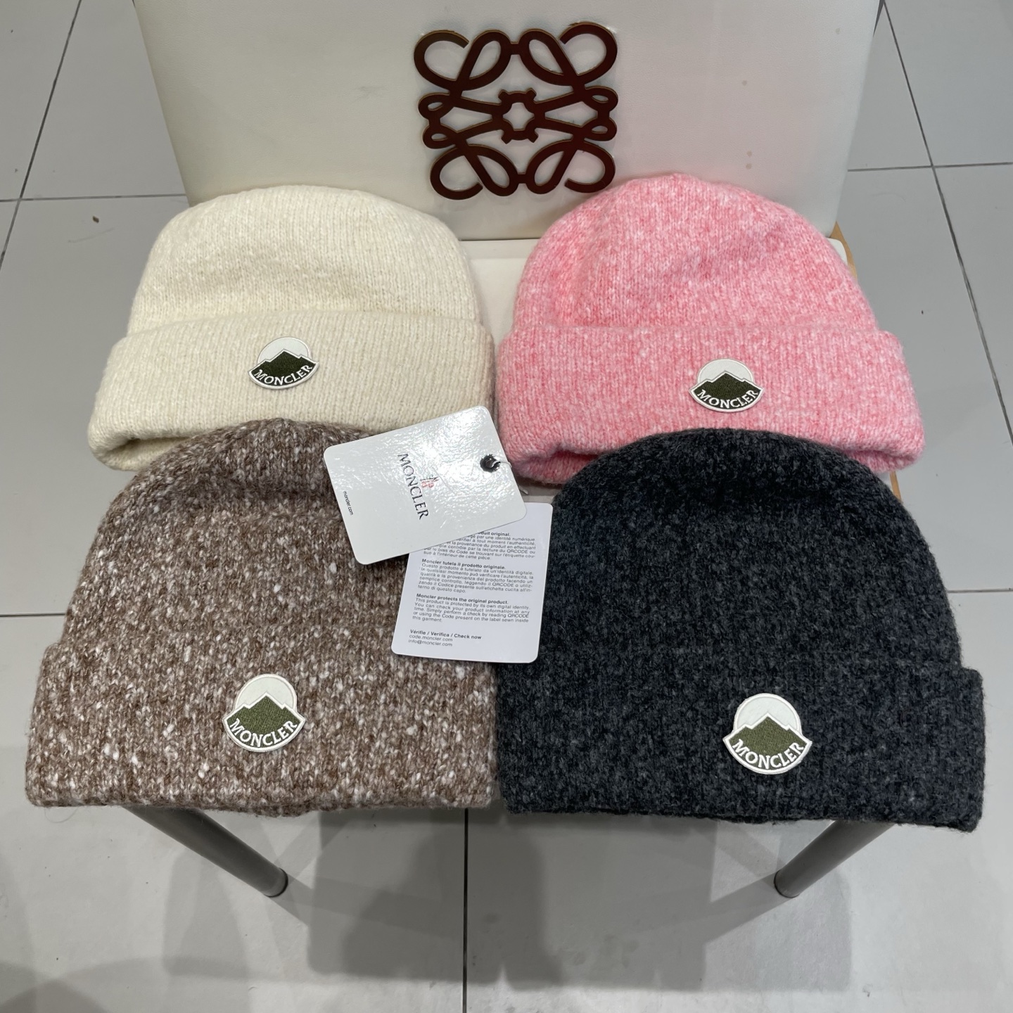 chanel香奈儿针织毛线帽大头围软糯帽女秋冬保暖针织帽情侣冷帽