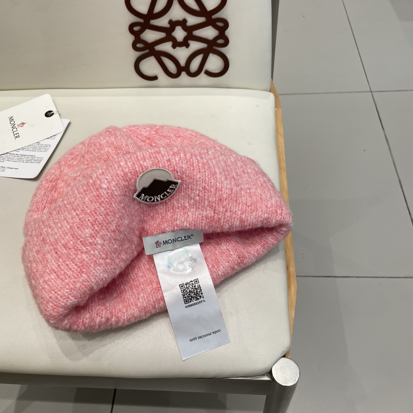 chanel香奈儿针织毛线帽大头围软糯帽女秋冬保暖针织帽情侣冷帽