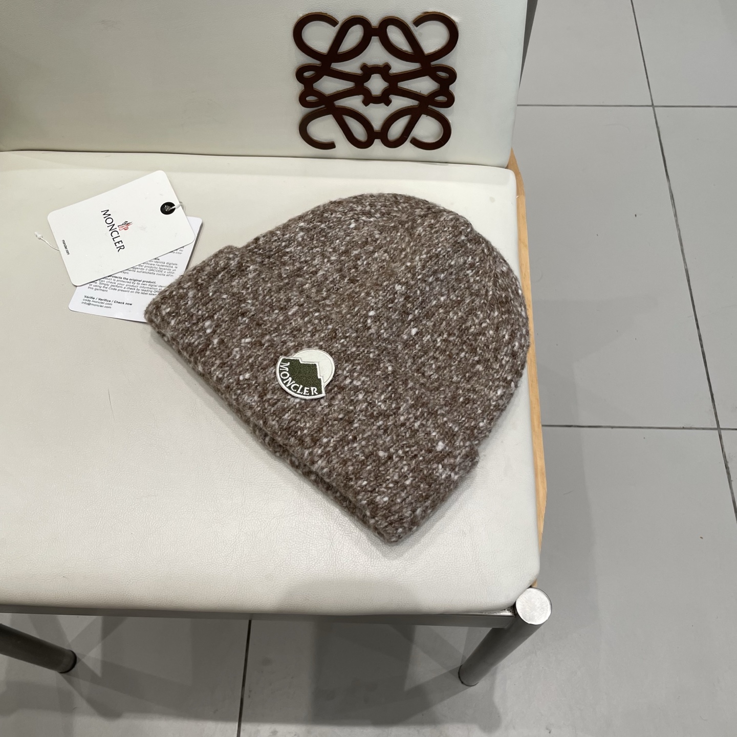 chanel香奈儿针织毛线帽大头围软糯帽女秋冬保暖针织帽情侣冷帽