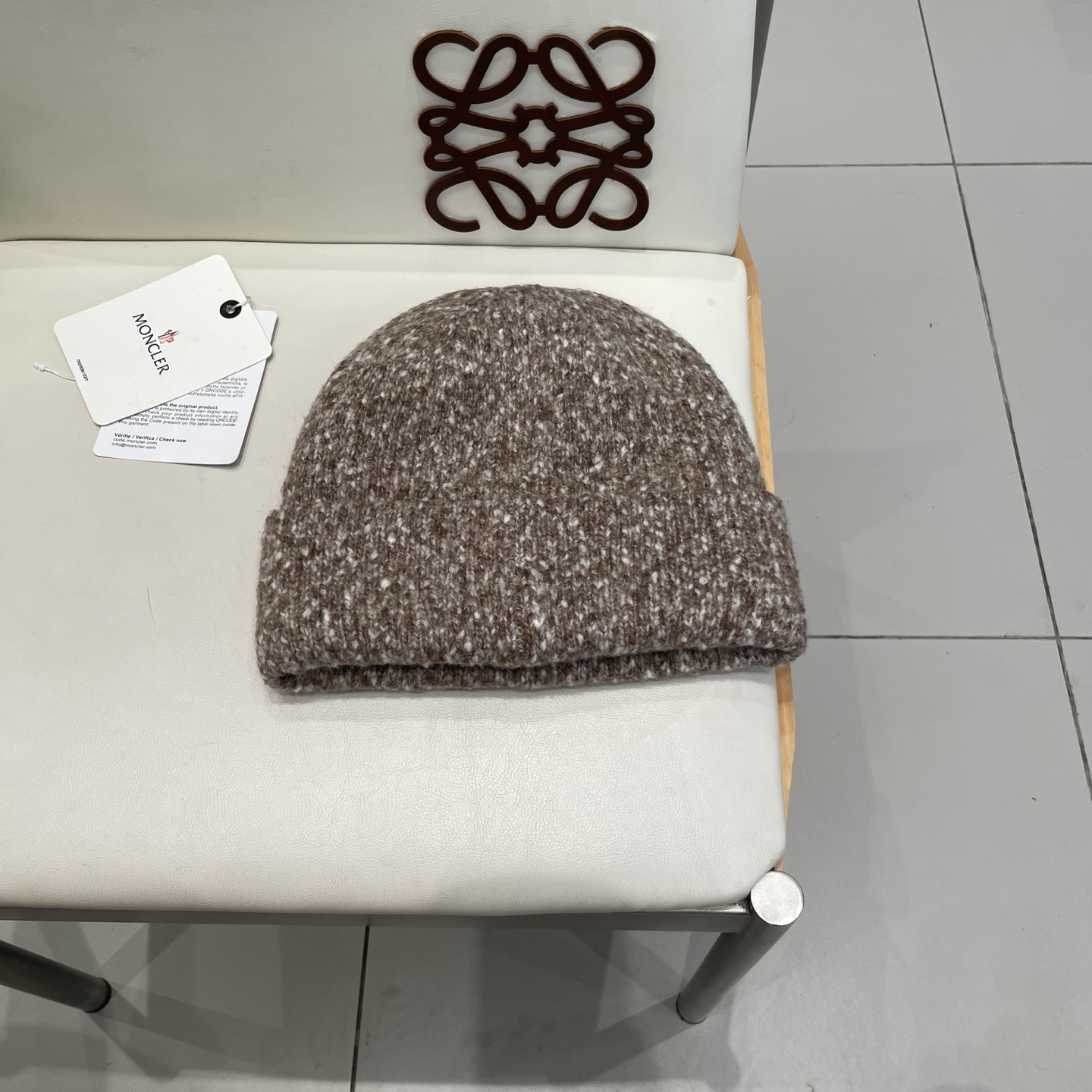 chanel香奈儿针织毛线帽大头围软糯帽女秋冬保暖针织帽情侣冷帽