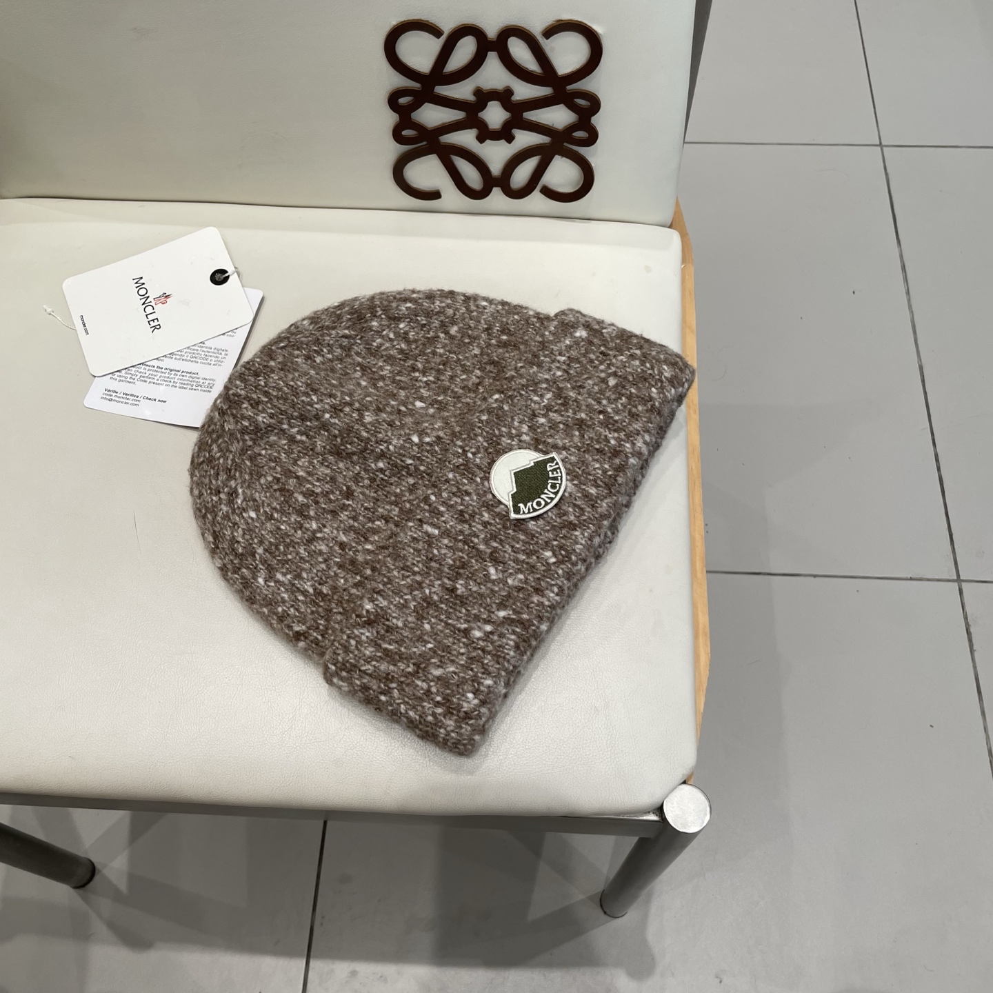 chanel香奈儿针织毛线帽大头围软糯帽女秋冬保暖针织帽情侣冷帽