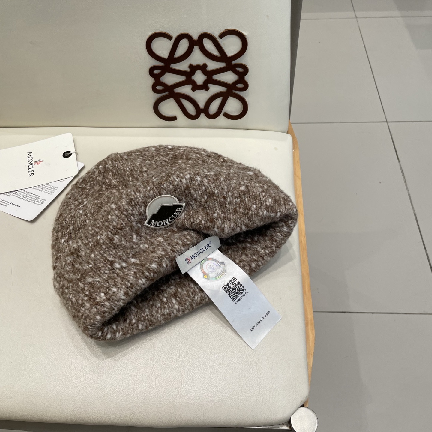 chanel香奈儿针织毛线帽大头围软糯帽女秋冬保暖针织帽情侣冷帽