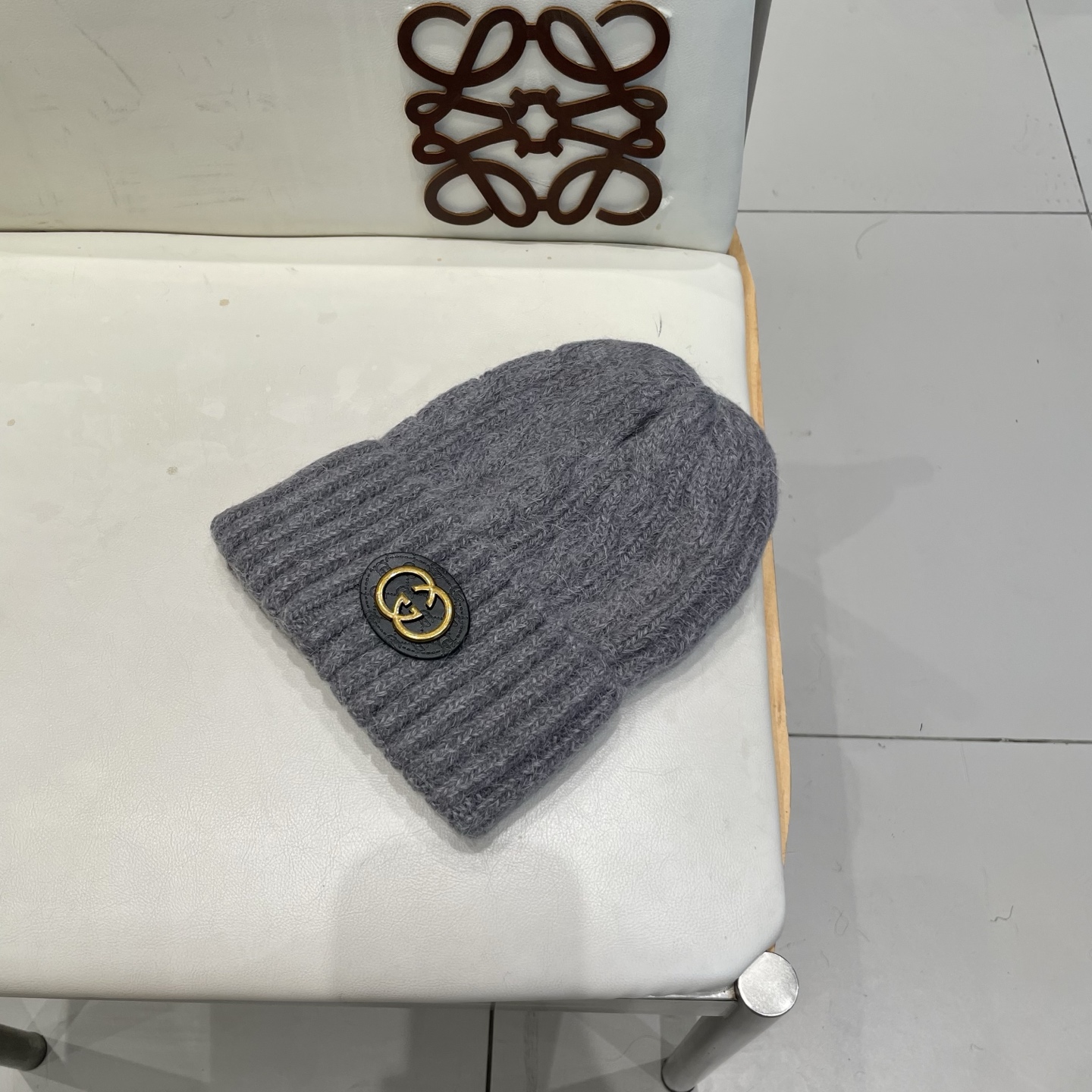 Gucci古奇秋冬新款毛线帽，羊毛面料，男女同款