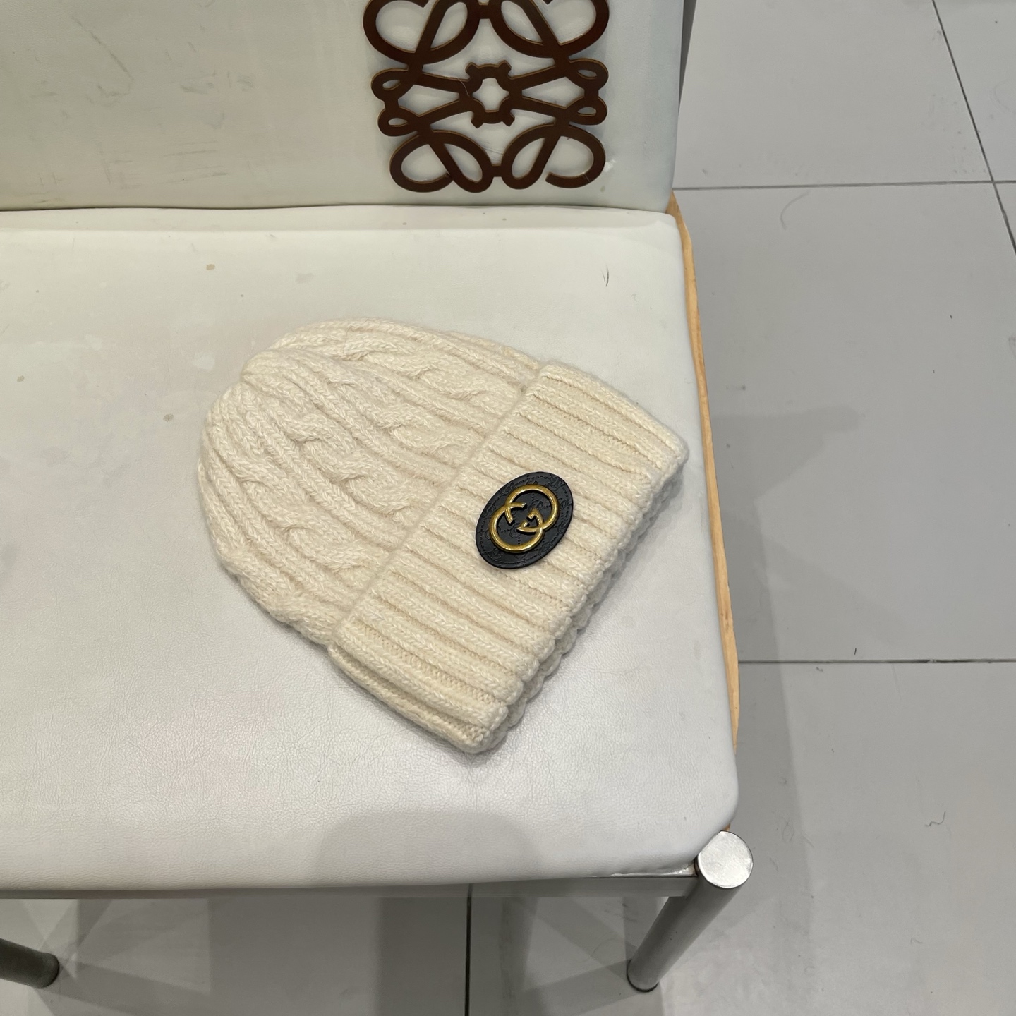 Gucci古奇秋冬新款毛线帽，羊毛面料，男女同款