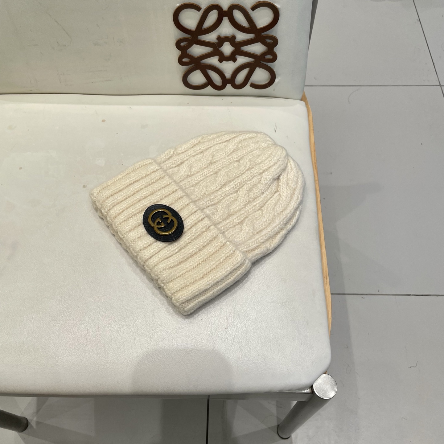 Gucci古奇秋冬新款毛线帽，羊毛面料，男女同款