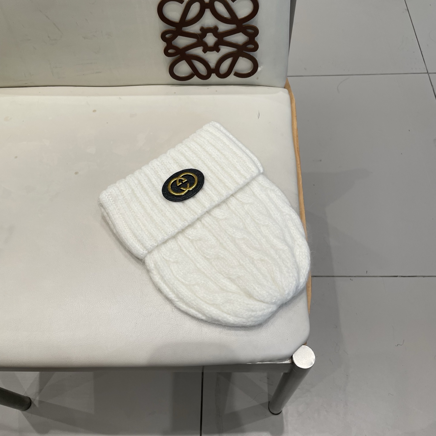 Gucci古奇秋冬新款毛线帽，羊毛面料，男女同款