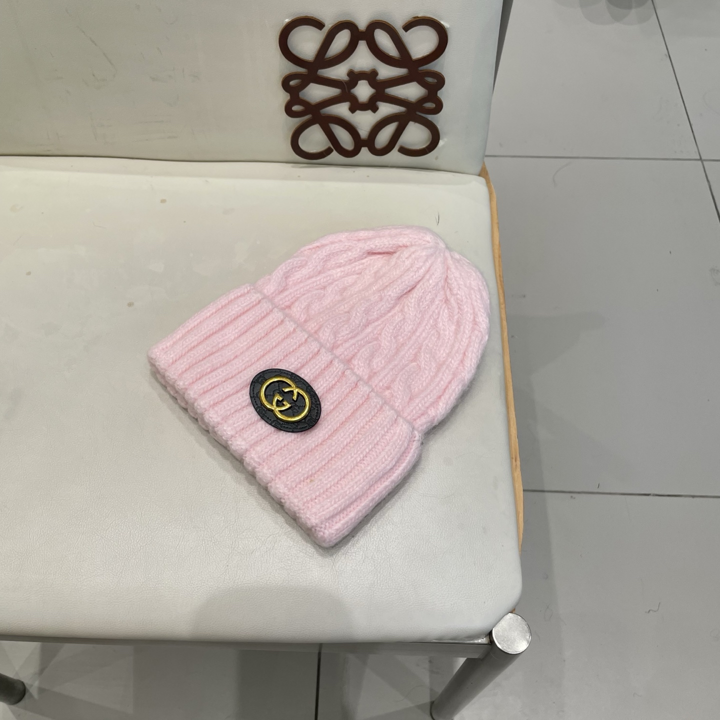 Gucci古奇秋冬新款毛线帽，羊毛面料，男女同款