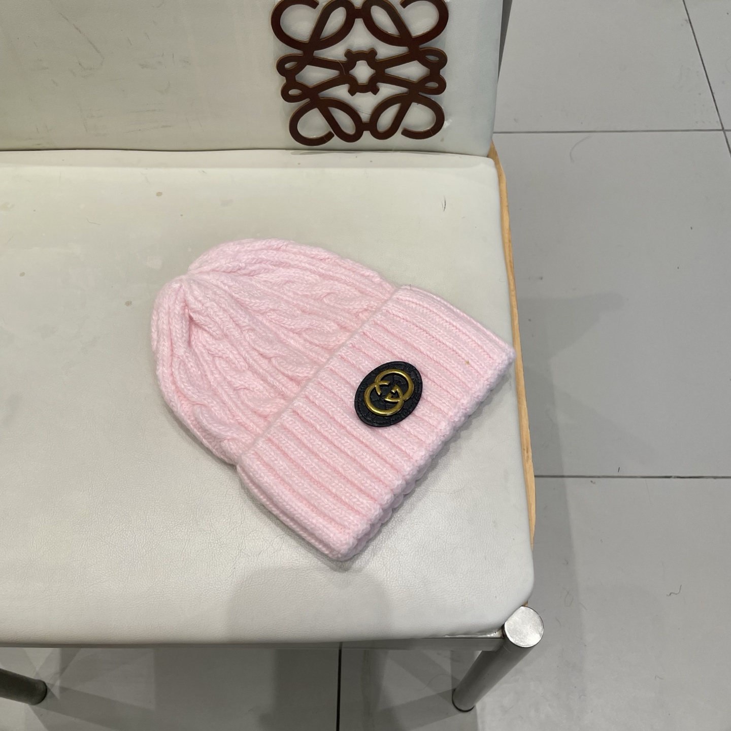 Gucci古奇秋冬新款毛线帽，羊毛面料，男女同款