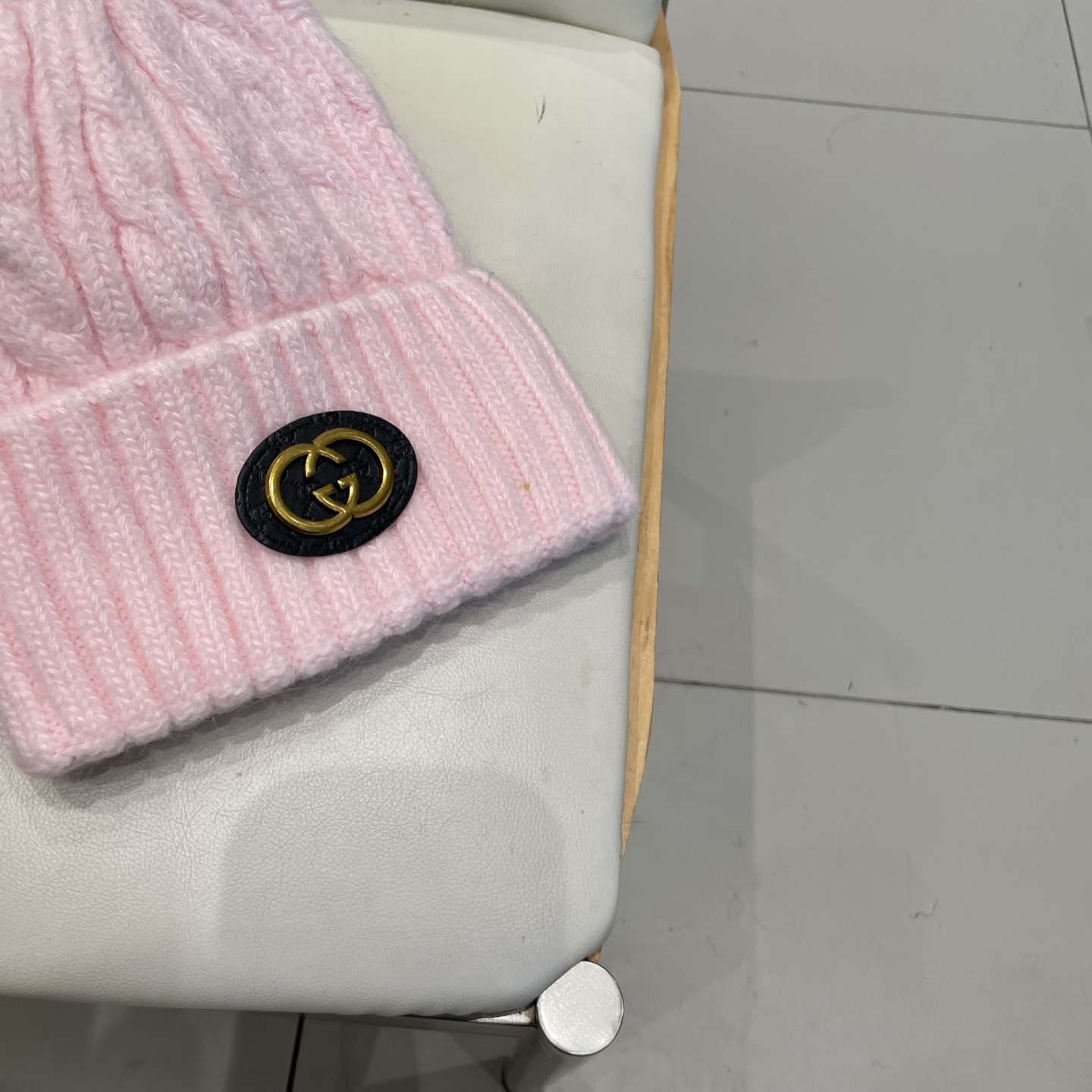 Gucci古奇秋冬新款毛线帽，羊毛面料，男女同款