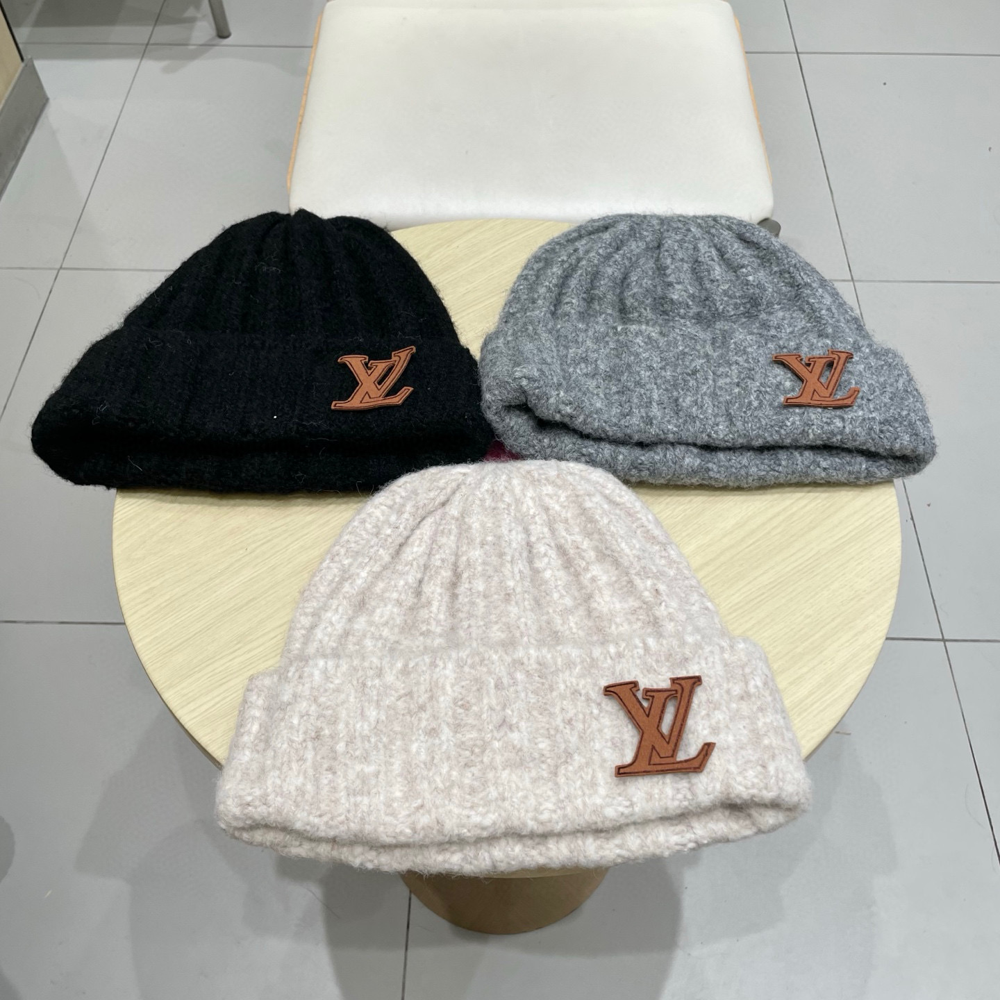 LV 路易威登 2025秋冬新款毛线帽，男女款针织帽，