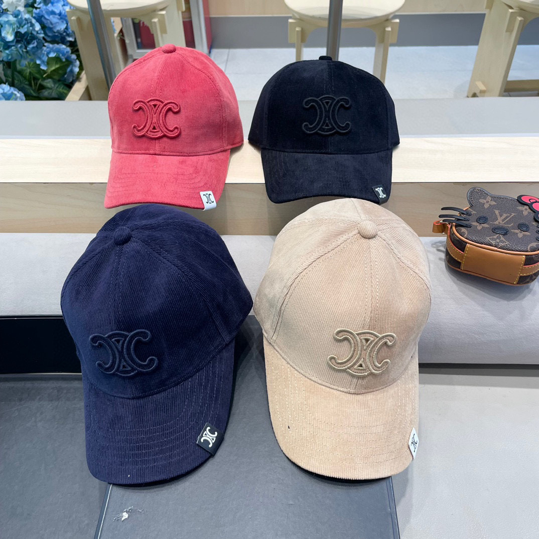 CELINE 塞琳 新款 🆕 棒球帽 🧢 原单棒球帽 🧢原版1.1复刻 （对比 🆚 市场通货 logo比