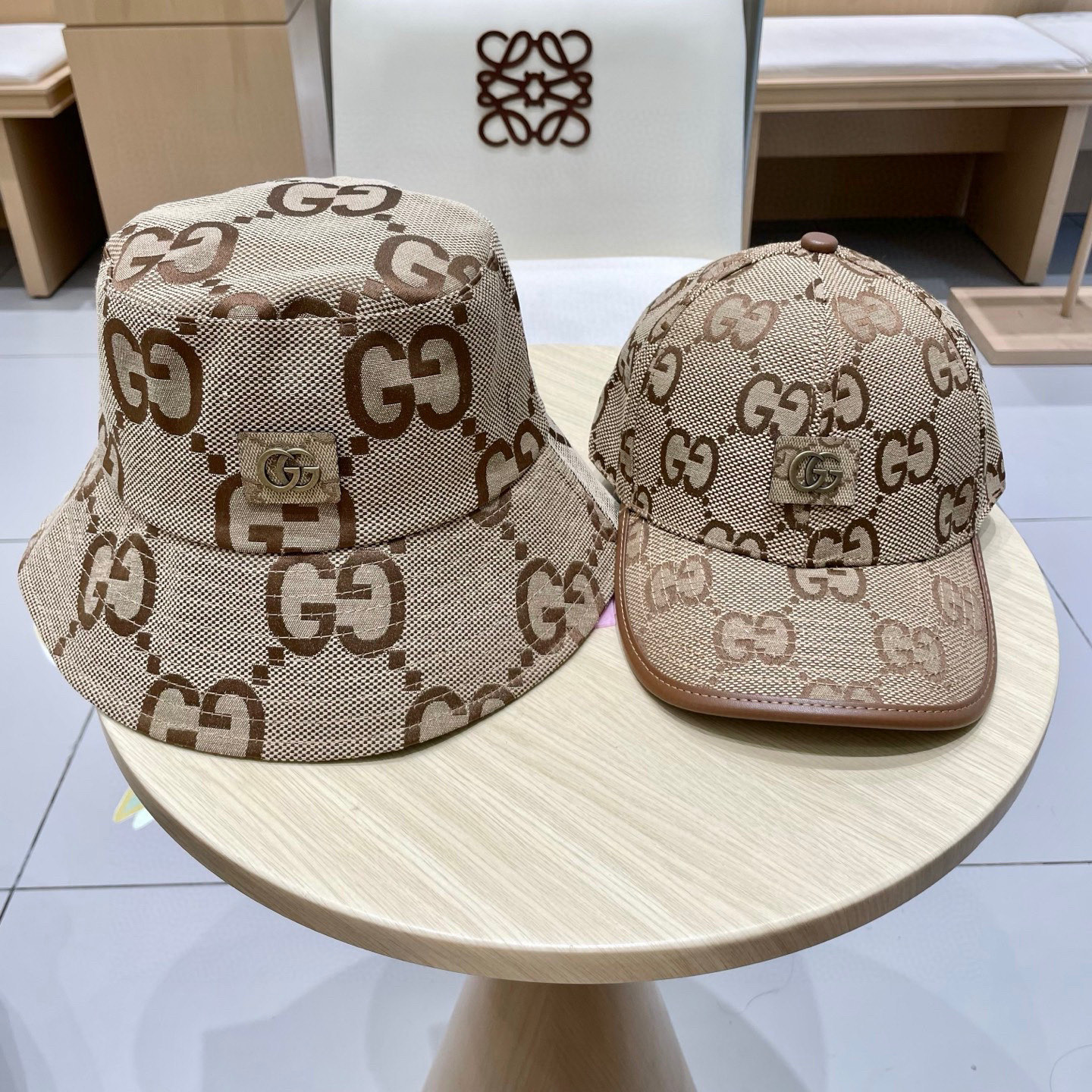 棒球帽 渔夫帽 古奇棒球帽♥️GUCCI渔夫帽🧢官网新品，棒球帽，原单品质火爆来袭 🔥🎩 工艺非常精美 