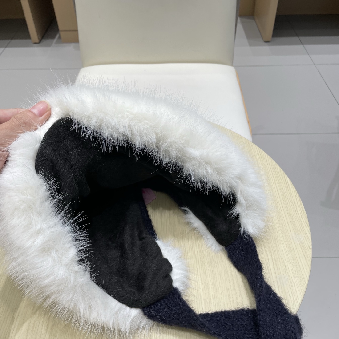 chanel香奈儿2025新款韩版花朵刺绣针织护耳帽女秋冬季加厚保暖毛线套头帽潮