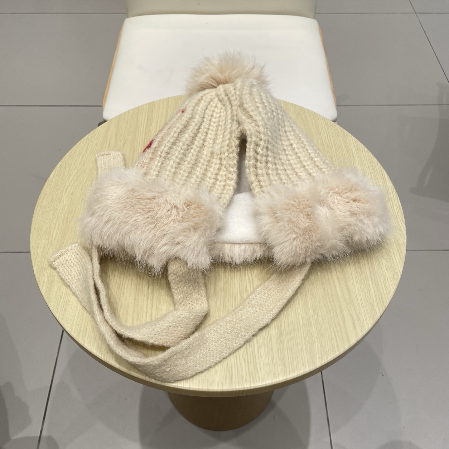 chanel香奈儿2025新款韩版花朵刺绣针织护耳帽女秋冬季加厚保暖毛线套头帽潮