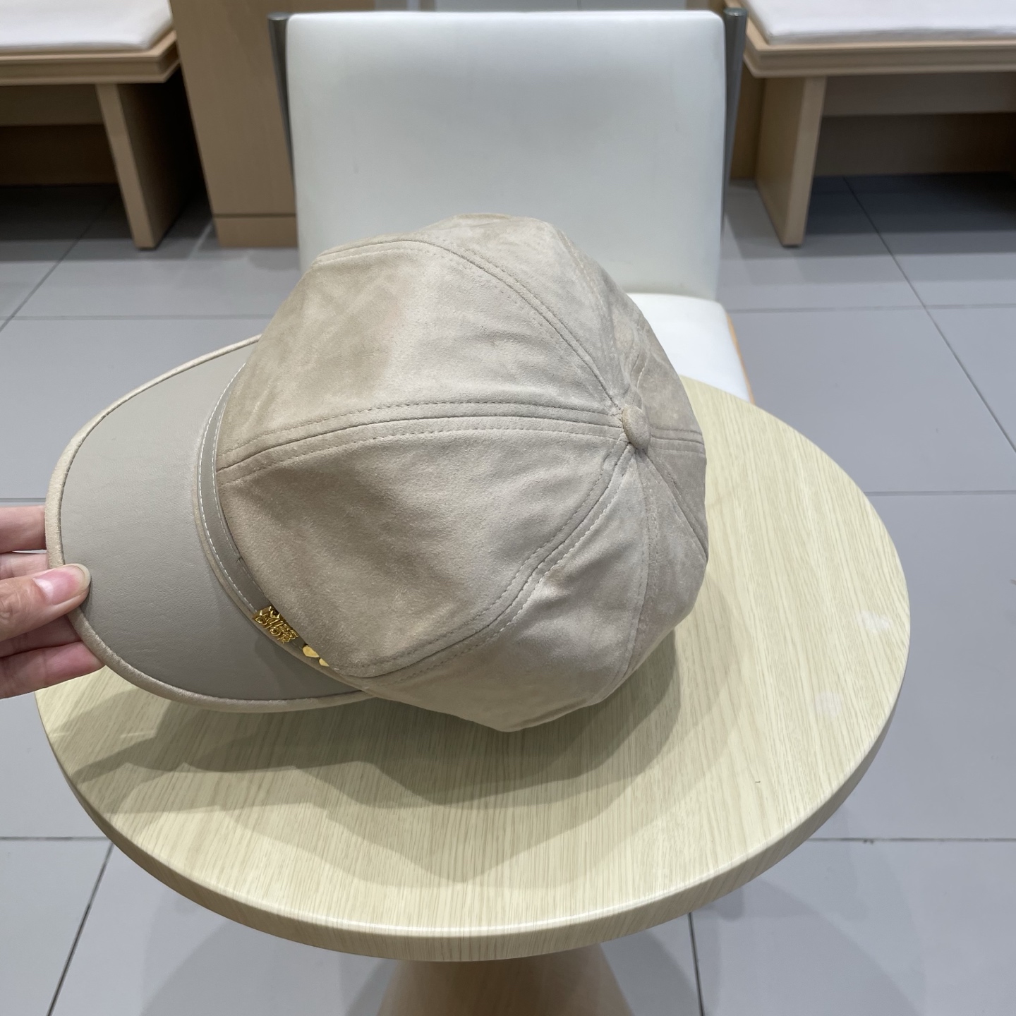 DIOR迪奥八角帽子女款秋冬季显脸小贝雷帽画家帽英伦风报童帽