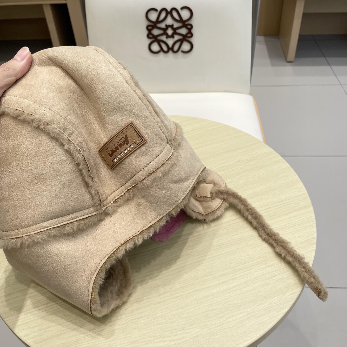 moncler复古麂皮毛绒雷锋帽子女冬季保暖可爱加绒东北骑车防风飞行员帽男 
