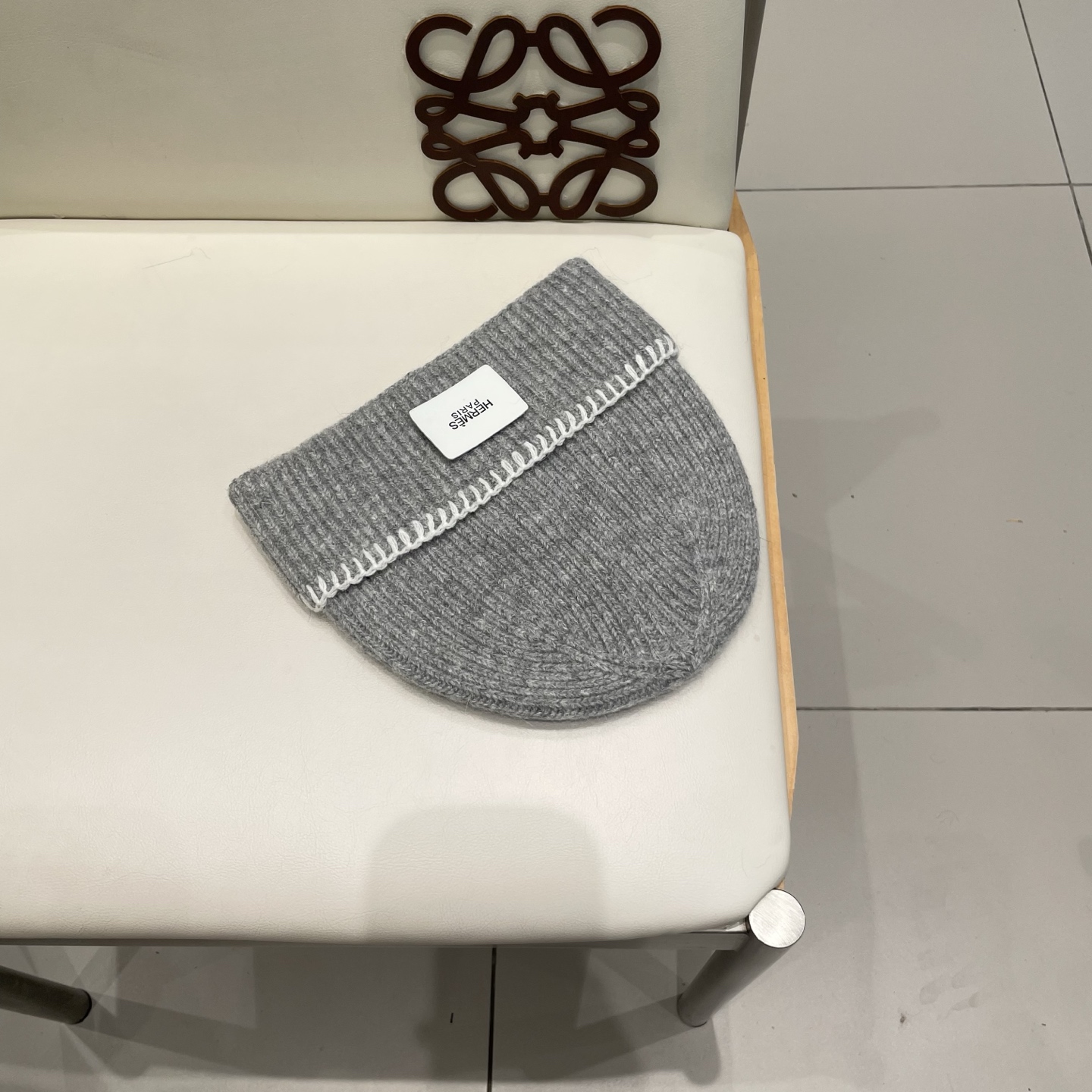 爱马仕hermes疯帽子 羊毛帽子冷帽 韩版保暖女针织毛线帽逛街包头防风新