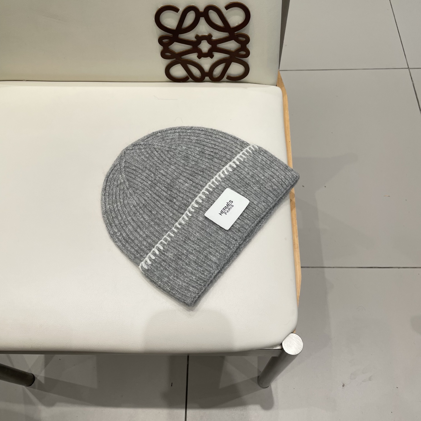 爱马仕hermes疯帽子 羊毛帽子冷帽 韩版保暖女针织毛线帽逛街包头防风新