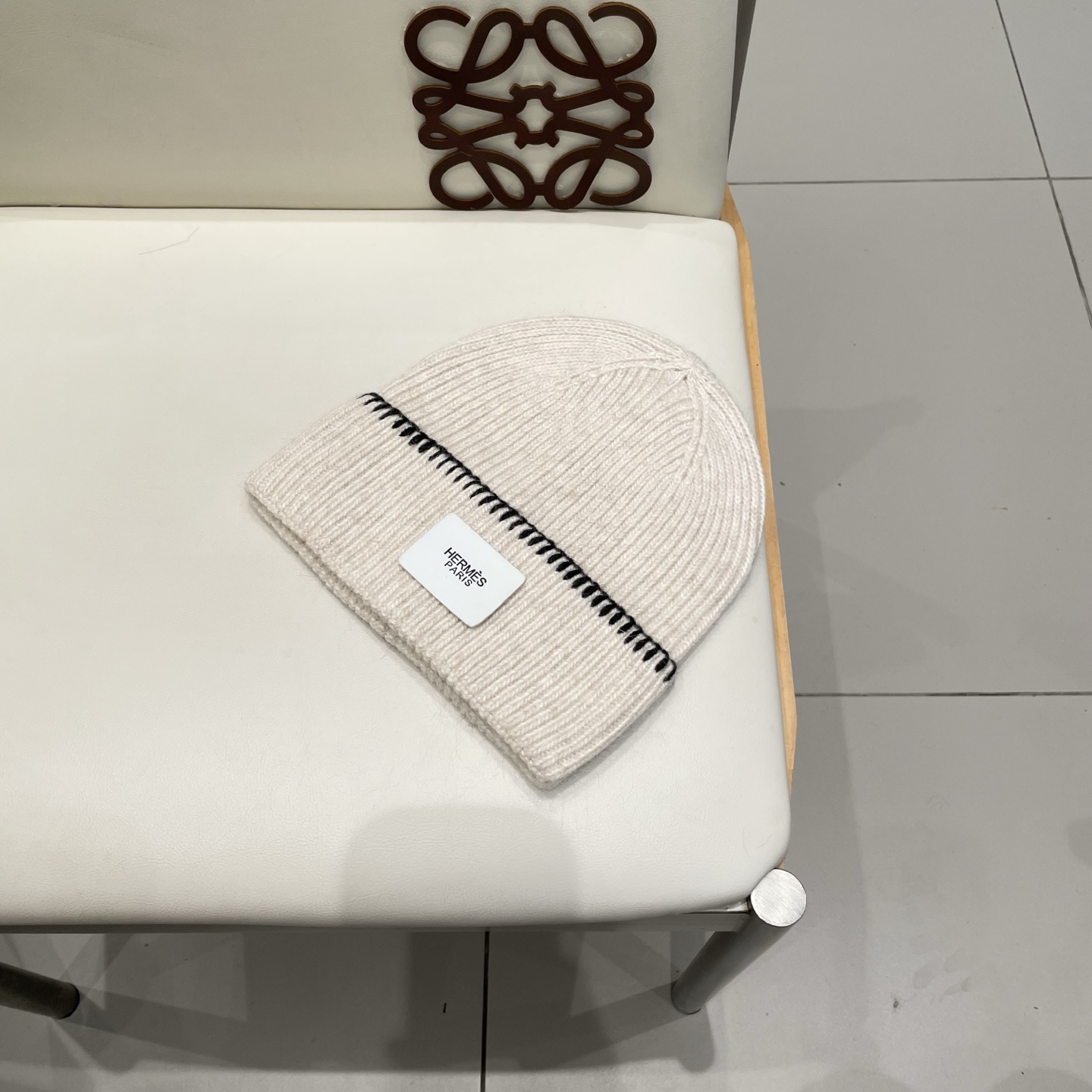 爱马仕hermes疯帽子 羊毛帽子冷帽 韩版保暖女针织毛线帽逛街包头防风新