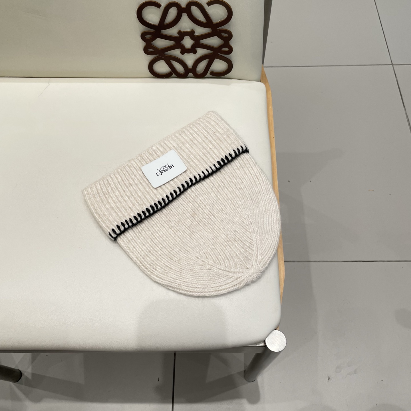 爱马仕hermes疯帽子 羊毛帽子冷帽 韩版保暖女针织毛线帽逛街包头防风新