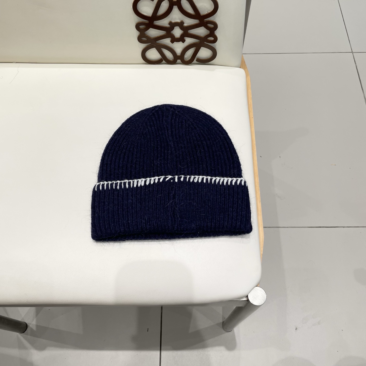 爱马仕hermes疯帽子 羊毛帽子冷帽 韩版保暖女针织毛线帽逛街包头防风新